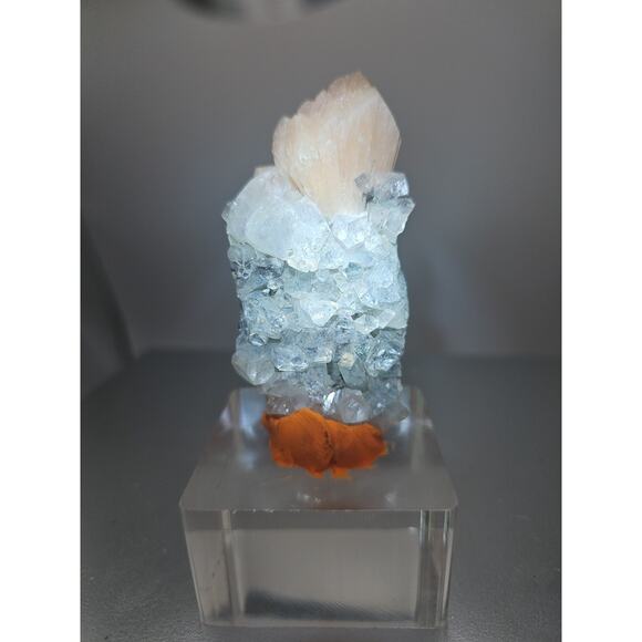 Apophyllite Pink Stilbite 51grams - Picture 7 of 13